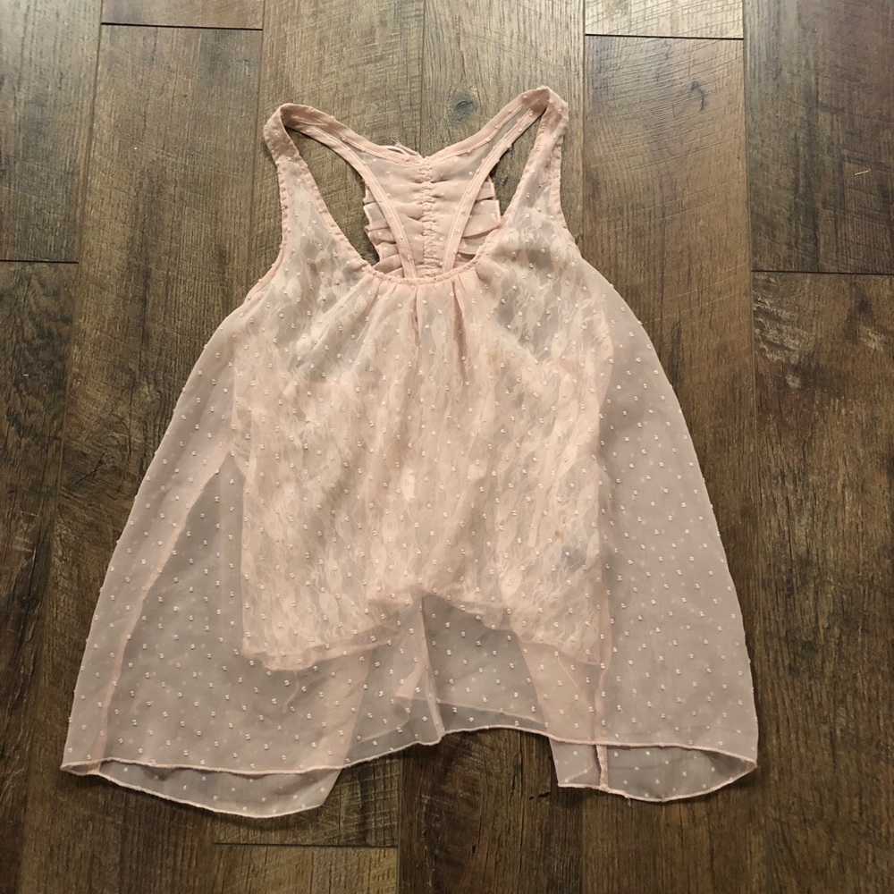 Rue 21 ruffle tank top